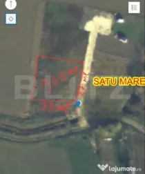 Teren extravilan, de vanzare, 900 mp zona Ratu Mare