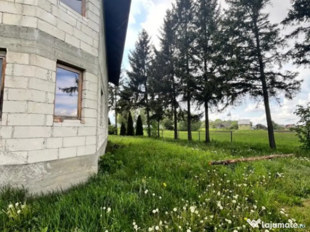 Casa la rosu, teren 1675mp, Fratautii Vechi