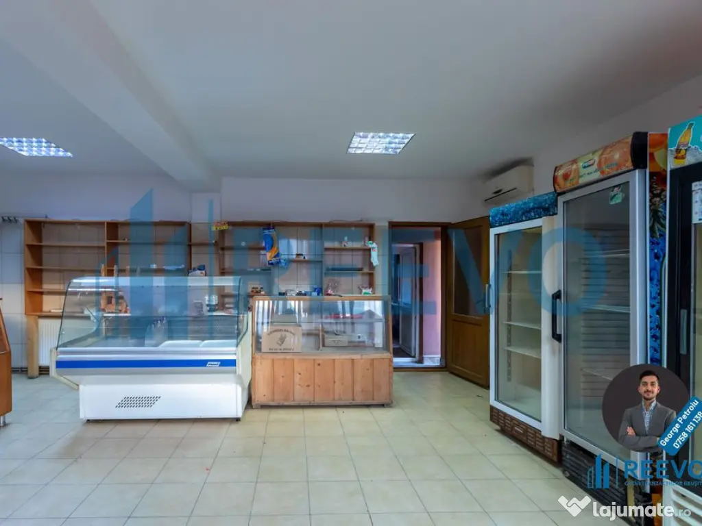 Casă + Spațiu Comercial de vânzare, Șerbanești, Bacău