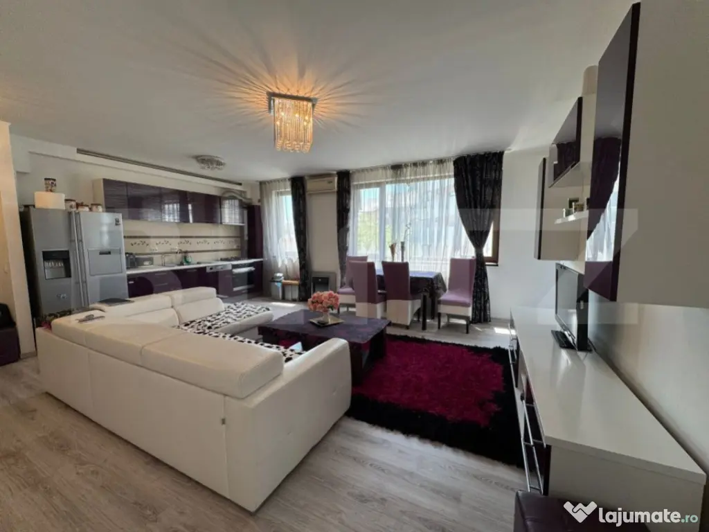 Apartament de vanzare, cu 3 camere, modern, 75 mp, parcare, - Floresti (Cluj)
