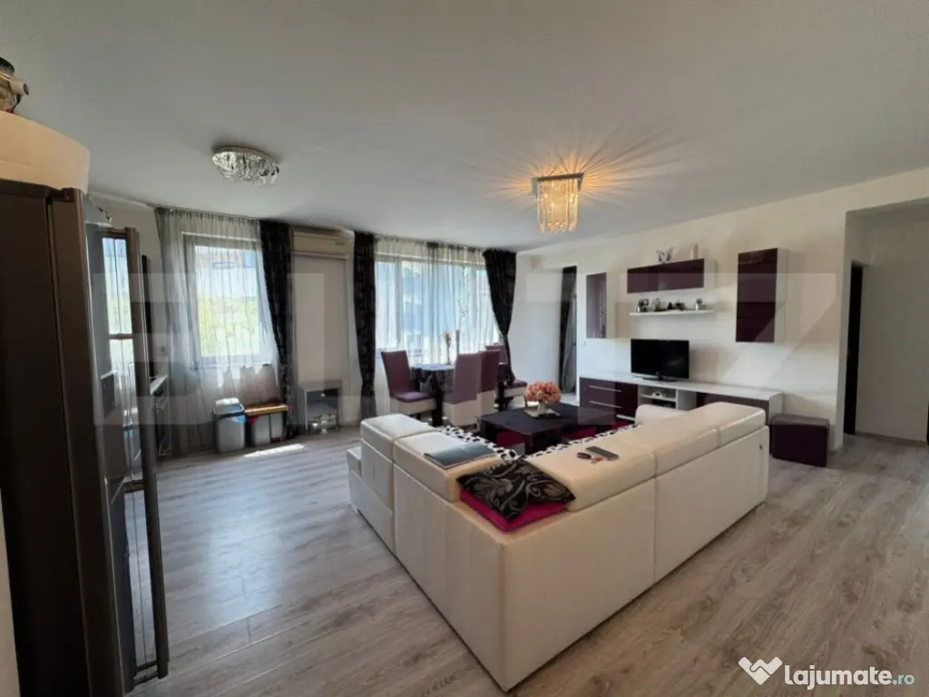 Apartament de vanzare, cu 3 camere, modern, 75 mp, parcare, - Floresti (Cluj)