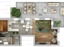 Penthouse 3 camere si 2 bai- Avantgarden faza V