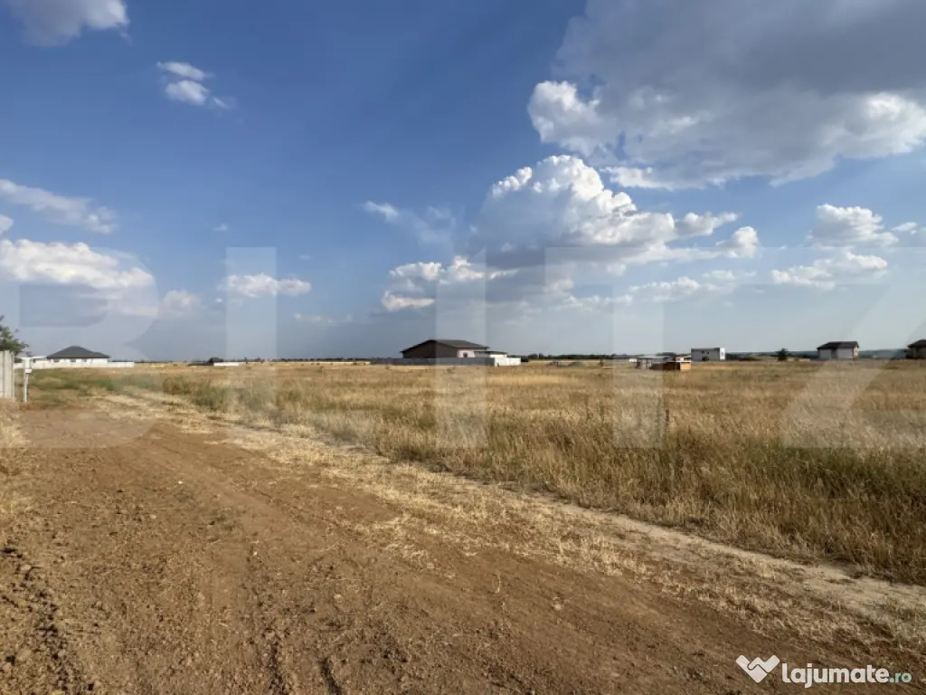 Parcele teren de 566 mp, front dublu de 30 m, utilități, z