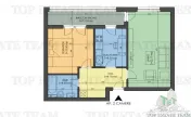 Apartament 2 camere cu tavan 3 metri in Prel.Ghencea - ultim