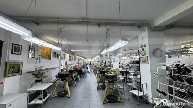 Fabrică de confecții textile activă, 1.600 mp, 11.720 mp
