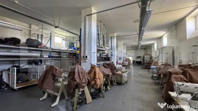 Fabrică de confecții textile activă, 1.600 mp, 11.720 mp