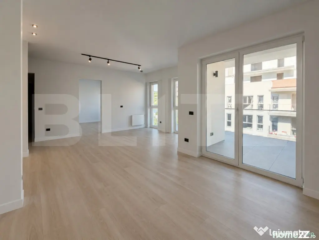 Apartament 2 camere, 53 mp, etaj intermediar, bloc nou, Zona