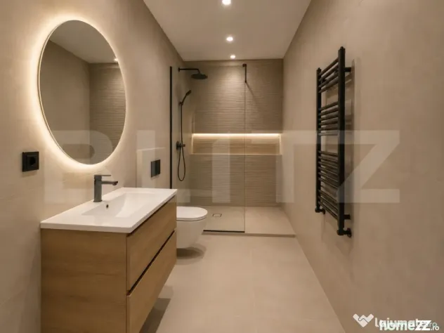 Apartament 2 camere, 53 mp, etaj intermediar, bloc nou, Zona
