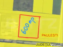Teren intravilan 600 mp. Paulesti