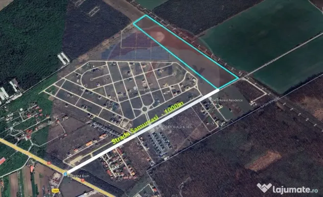 Teren pentru constructii 9.9 ha/locatie strategica,