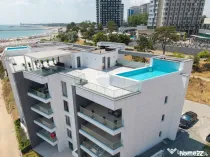 PENTHOUSE CU PISCINA, VEDERE PANORAMICA LA MARE/FALEZA OLIMP