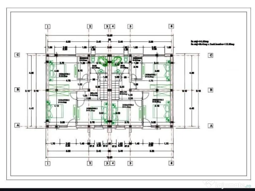 Duplex modern în zonă premium – 3 dormitoare, toate util