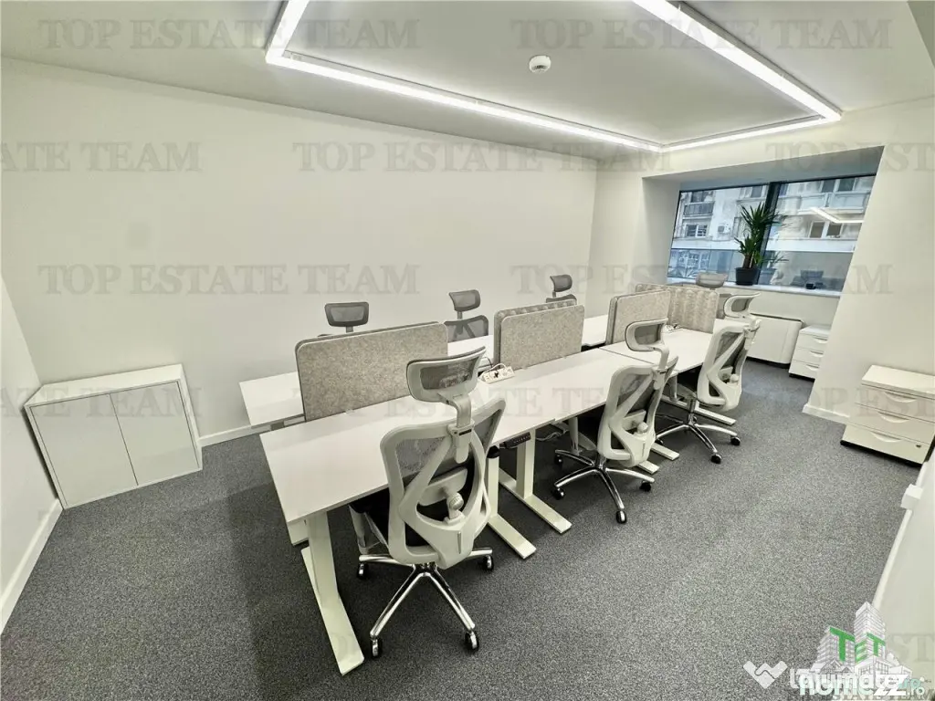 Oferta speciala ! Birou de inchiriat pentru 10 persoane / C