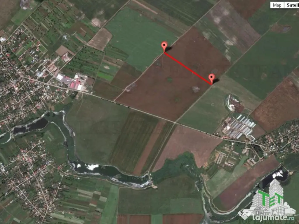 Oferim spre 6 loturi de teren extravilan (agricol) in Petra