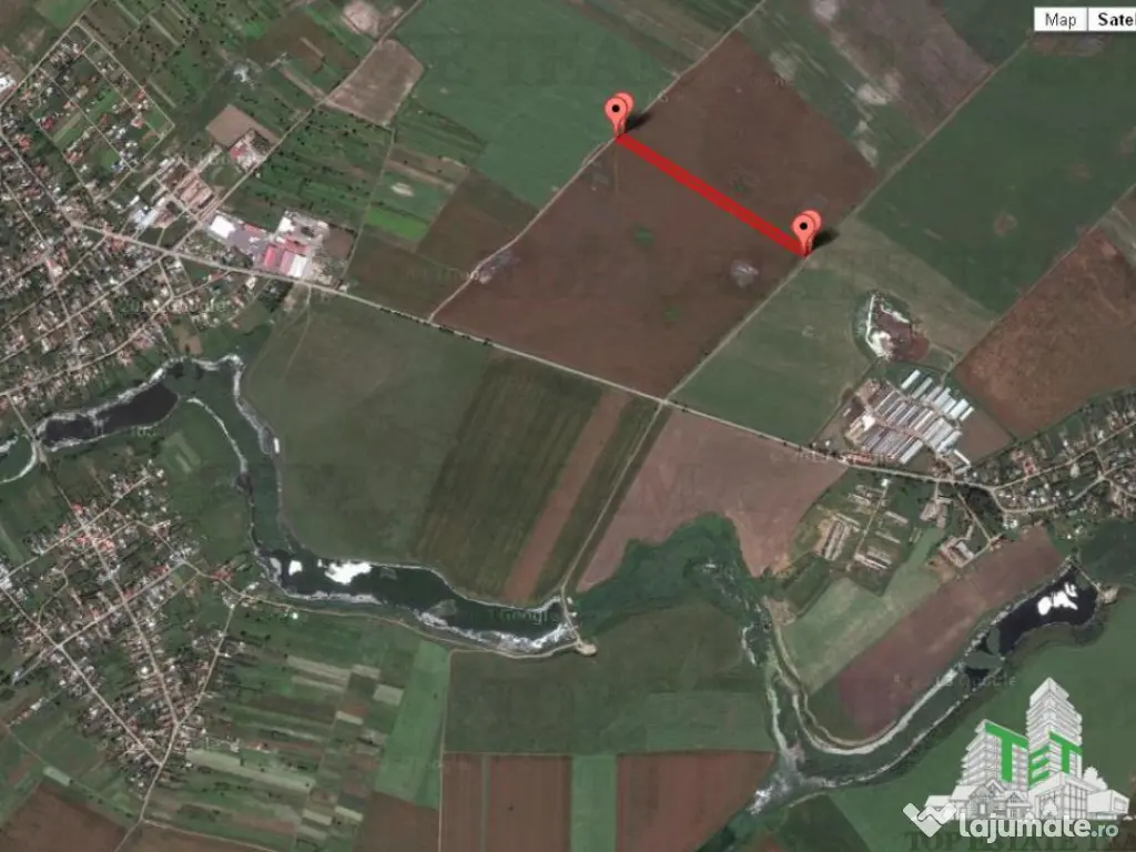 Oferim spre 6 loturi de teren extravilan (agricol) in Petra