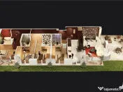 Apartament de in zona Pipera cu 5 camere 