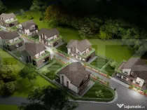 Ansamblu rezidential de 7 case individuale, zona rezidential