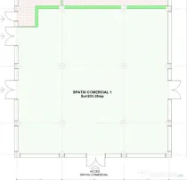 Spațiu comercial de închiriat – Calea Moldovei, 205 mp