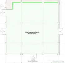 Spațiu comercial de închiriat – Calea Moldovei, 205 mp