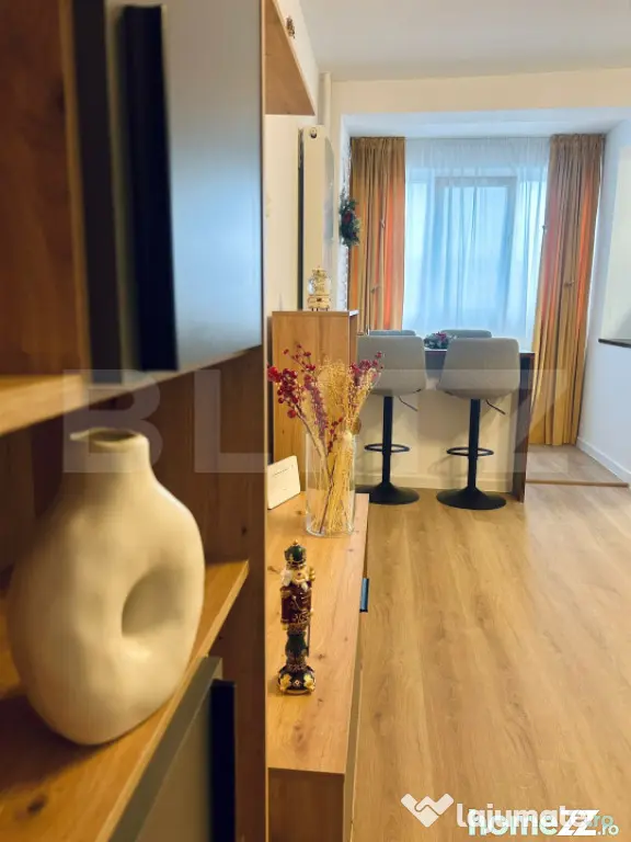 Garsonieră renovată și mobilată-utilată, 31 mp, Brazda - Craiova (Dolj)