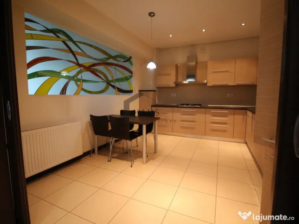 Apartament 3 camere 2 bai lux parcare subterana termen lung