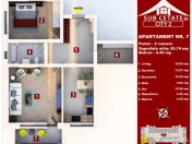 Apartament cu 2 camere si dressing de vanzare - Direct Dezvoltator 