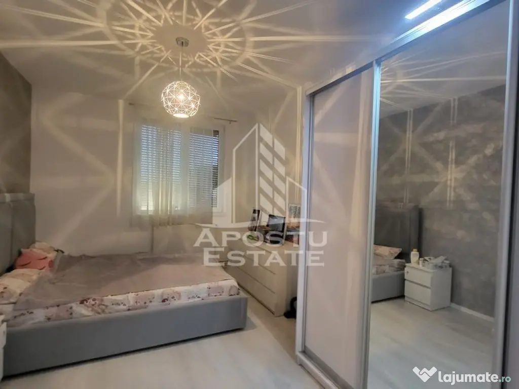 Apartament cu 3 camere,2 bai,renovat,complet mobilat utilat,Girocului - Timisoara (Timis)
