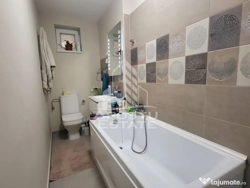 Apartament cu 3 camere,2 bai,renovat,complet mobilat utilat,Girocului - Timisoara (Timis)