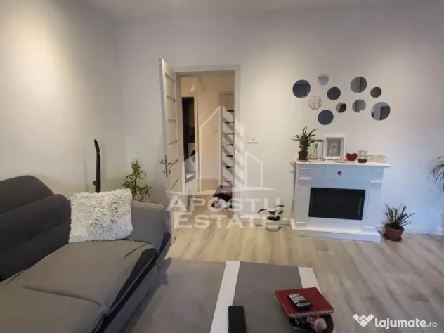 Apartament cu 3 camere,2 bai,renovat,complet mobilat utilat,Girocului - Timisoara (Timis)