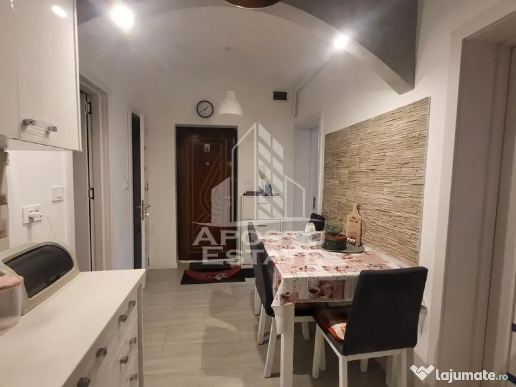 Apartament cu 3 camere,2 bai,renovat,complet mobilat utilat,Girocului - Timisoara (Timis)