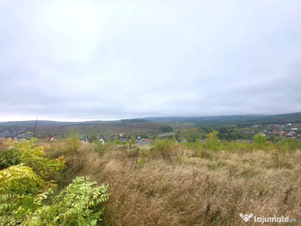 Teren de vanzare Barnova, cu priveliste Vanzare imediata - Barnova (Iasi)