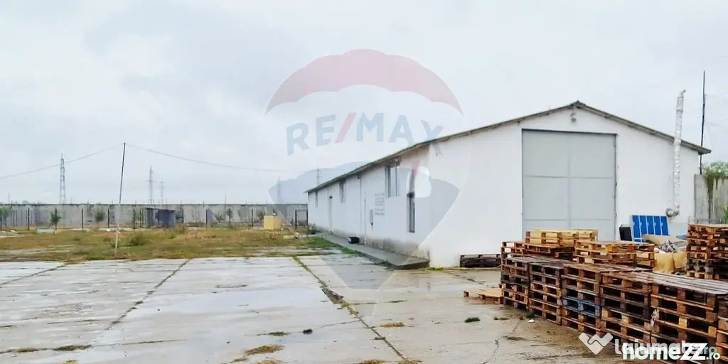 DE INCHIRIAT HALA 450 mp + 1000 mp platou betonat - ISALNITA