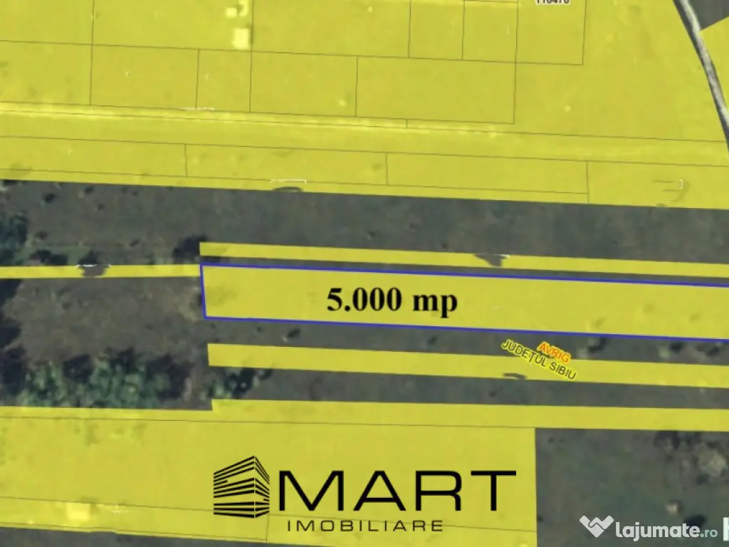 Teren intravilan 5000mp Valea Avrigului zona Panoramic Park