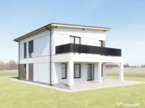 Casă individuală la roșu – 130 mp utili, teren 440 mp,