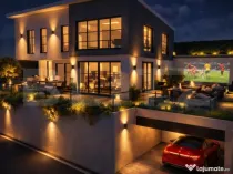 Casa individuala cu 4 camere, garaj, 180 mp, panorama deoseb