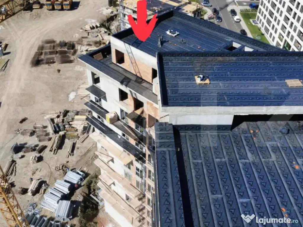 Penthouse 90 mp utili, terasă 40 mp, zona Tudor, Skyline