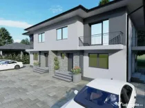 Duplex de vanzare, 124 mp, la rosu sau semifinisat