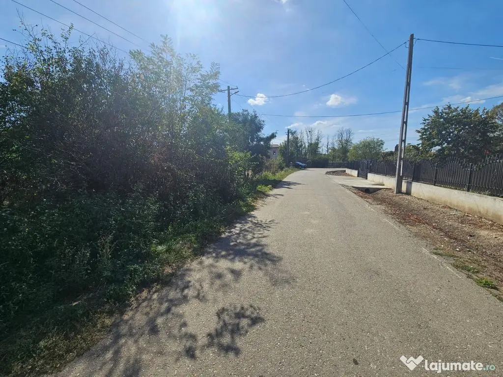 Teren intravilan Bradu, 1700 mp, toate utilitatile dispon...