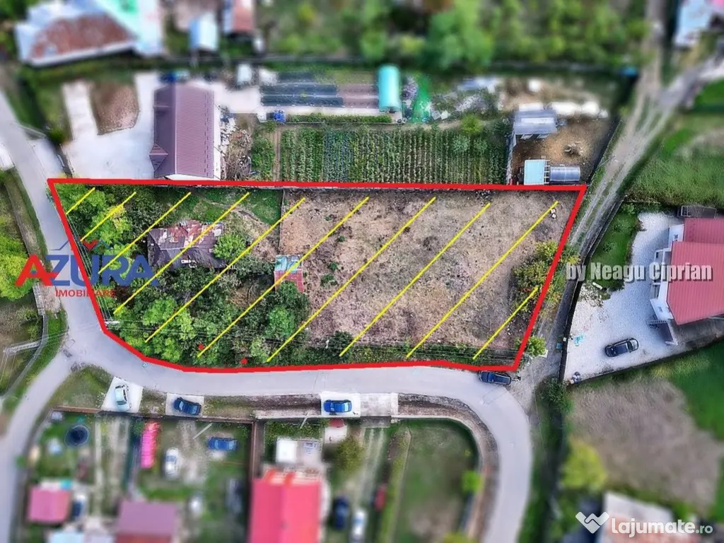 Teren intravilan Bradu, 1700 mp, toate utilitatile dispon...