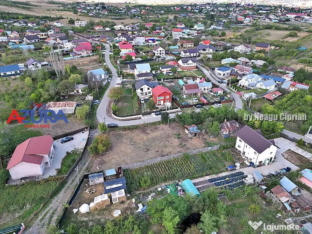 Teren intravilan Bradu, 1700 mp, toate utilitatile dispon...