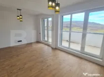 Apartament finisat, 52 mp utili, terasa 34 mp, zona Terra