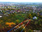 DE VANZARE: TEREN 25 ari cu panorama - Baia Mare - str. M... 
