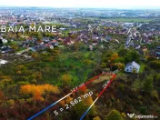 DE VANZARE: TEREN 25 ari cu panorama - Baia Mare - str. M... 