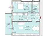 Apartament 2 camere 61 mp, Constructie Noua, Zona Semicentra