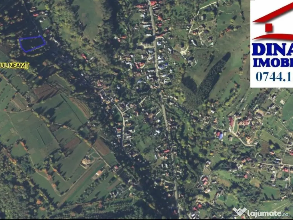 3600 mp teren intravilan, sat Bistrita, 12 Euro/mp