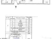 Apartament modern cu 2 camere și balcon, gata de mutare – 56,4 mp 
