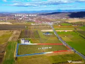 De Vanzare teren in Somcuta cu FRONT LA DN 