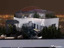 Penthouse de lux cu rooftop și lift privat I Elegant Hou...