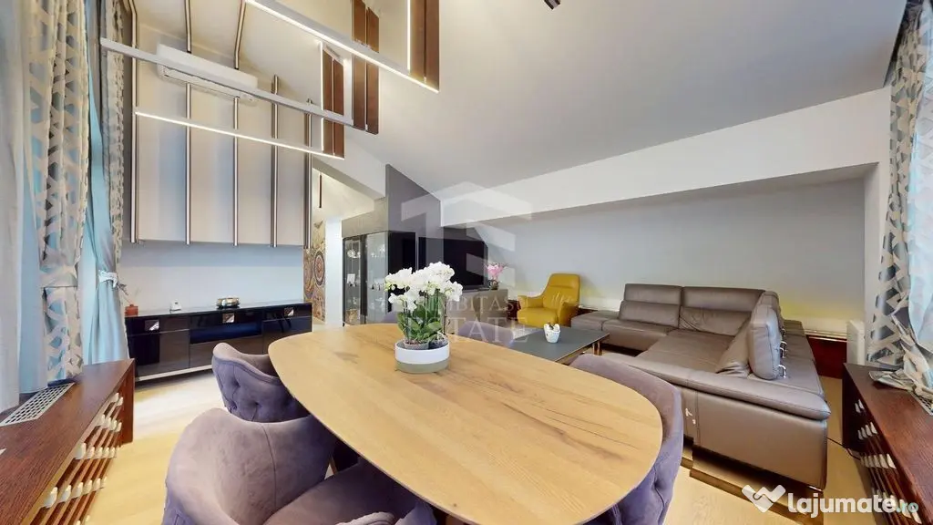 PENTHOUSE DE LUX CU SUFLET – 3 CAMERE, 116 MP + TERASĂ...