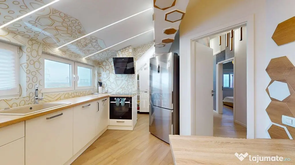 PENTHOUSE DE LUX CU SUFLET – 3 CAMERE, 116 MP + TERASĂ...
